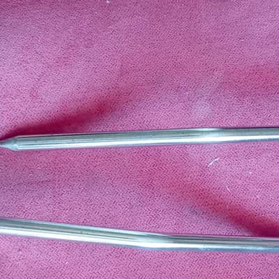 Ludwig Bass Drum spurs Early 70's - Chrome image 1