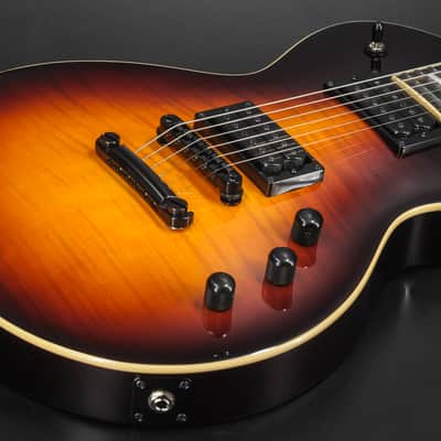 ESP E-II Eclipse - Full Thickness - Flame Maple Top - Fishman Open Core Classic Pickups - Tobacco Sunburst image 2