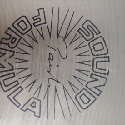 RARE Paiste Sound Formula 16" Power crash Round Logo image 3