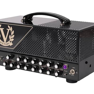 Victory Amps MKX Rig — MKX 50W 3-Channel Tube Head (Black, 2026) + MKX LB 112 Lunchbox 1x12 Cabinet (Celestion Seventy 80) 2026 - Black image 2