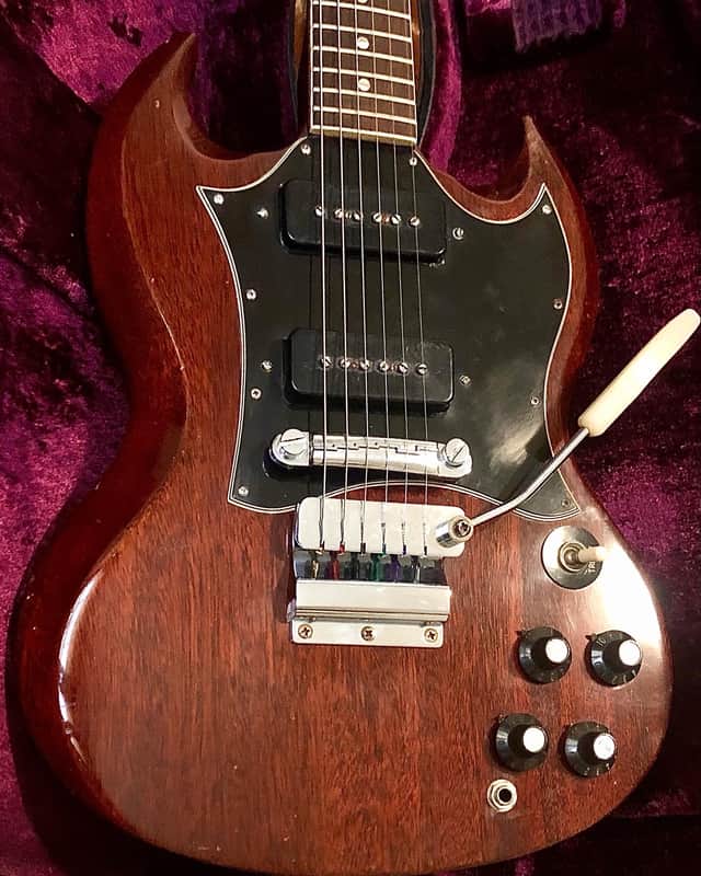 Gibson SG special 1969 Cherry January 1969 – Mid ’68 Specs W/OHSC