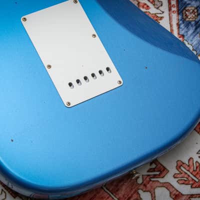 FENDER USA Custom Shop '62 Stratocaster *Dealer Exclusive Flamethrower Journeyman Relic "Lake Placid Blue" (2025) image 18