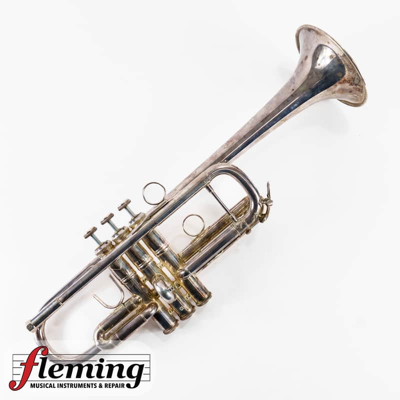 Bach Stradivarius 229GH Professional C Trumpet - Heavyweight Gold Brass Bell image 1