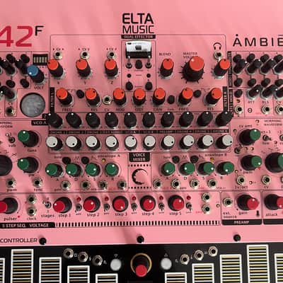 Elta Music Solar 42F Ambient Machine Drone Synthesizer (Pink) image 2