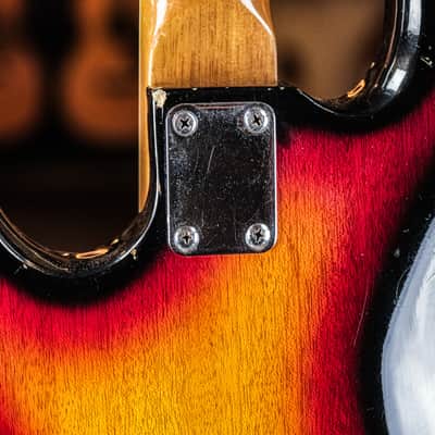 1970s Belamy J-style Bass sunburst Bild 11