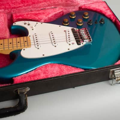 Roland GR-300 Polyphonic Guitar Synthesizer with G-505 Solid Body Electric Guitar (1982), ser. #B823723, original black tolex hard shell case. image 20