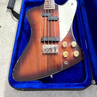 Greco Suzi Quatro SB-850 custom thunderbird bass guitar c 1975 Tobacco burst original vintage MIJ Japan image 3