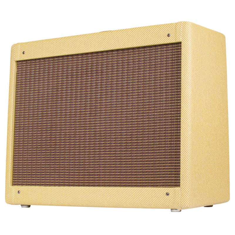 Mojotone Narrow Panel Tweed Deluxe Style Cabinet Tweed image 1
