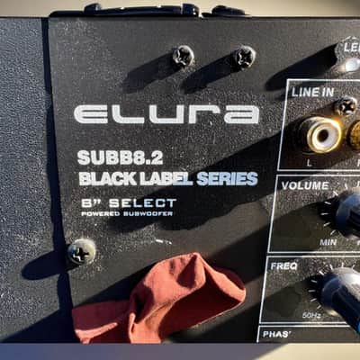 Elura SUBB8.2 Black Label Speaker System 5.1 Channel Subwoofer Surround Sound image 5