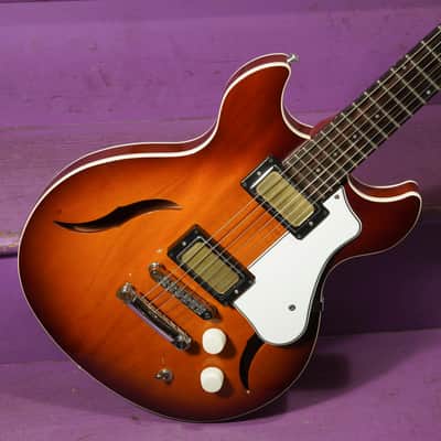 2022 Harmony (Heritage) Comet Semihollow Electric Guitar (VIDEO! Fresh Work, Ready) image 2