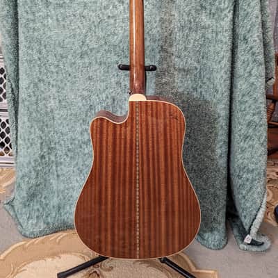 Zager ZAD50CE Solid Spruce/Mahogany Acoustic Electric Vintage Sunburst image 2