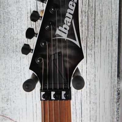 Ibanez RG450QMB Electric Guitar Quilt Maple Top Transparent Gray Burst image 10