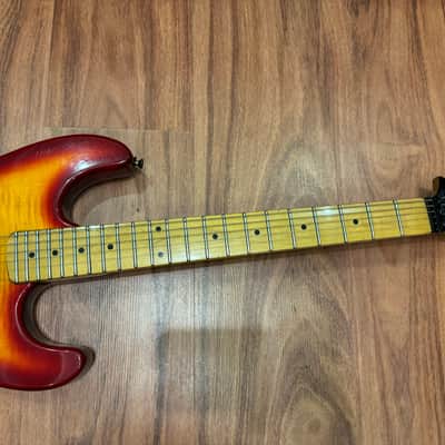 Epiphone Gibson S-510 / SKB-1000 435i 635i Electric Guitar Superstrat U2 Strat ULTRA RARE, only 400 units made on Samick factory Sunburst image 4