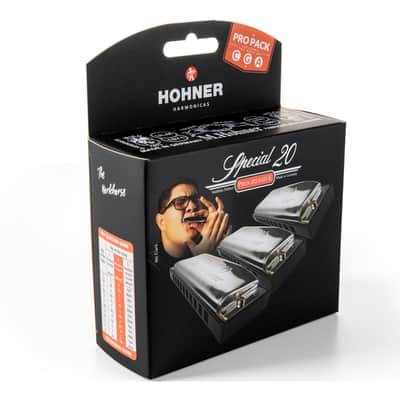 Hohner Special 20 Country Tuned Harmonica - Key of Eb image 13