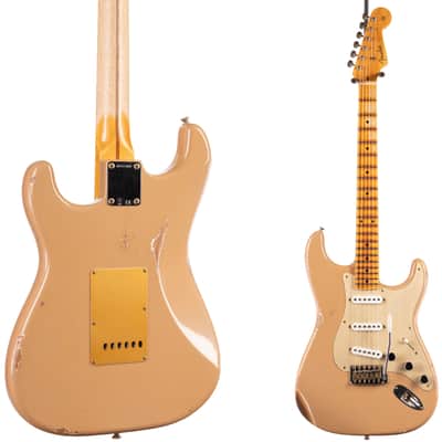 Fender Custom Shop LTD ‘50s Stratocaster Relic Super Aged Desert Sand (801) image 7