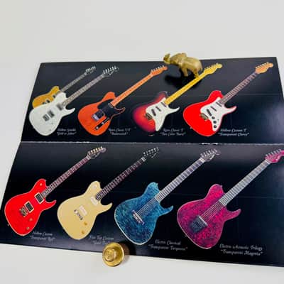 Grosh Guitars Custom Guitars Mini Catalog / Dealer Brochure 1995 image 4