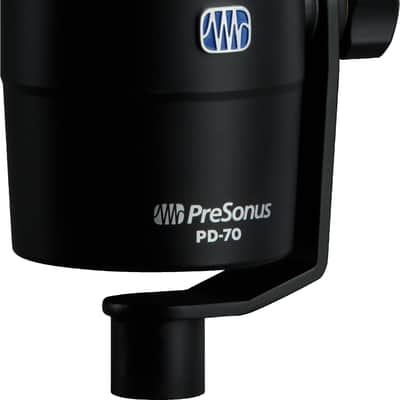 PreSonus PD-70 Broadcast Dynamic Microphone Black image 2