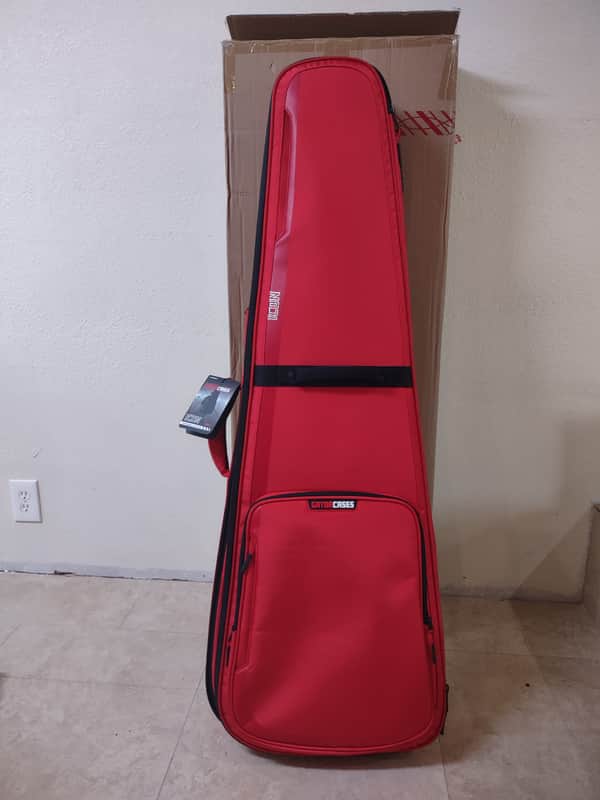 Gator ICON Series Bag for Bass Guitars Red 25th Anniversary Limited Edition image 1