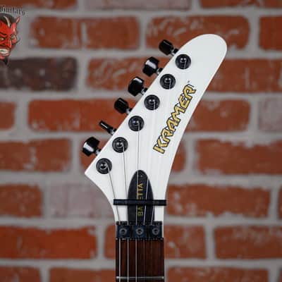 Kramer Music Zoo Exclusive Limited Run USA Baretta #7 of 10 White 2012 w/OHSC image 9
