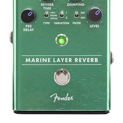 Fender Marine Layer REVERB Electric Guitar Effects Stomp-Box Pedal image 15