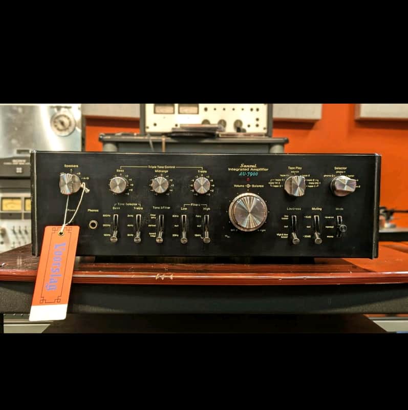 SANSUI AU-7900 Integrated Amplifier Pro Tested SANSUI AU-7900 Integrated Amplifier Pro Tested