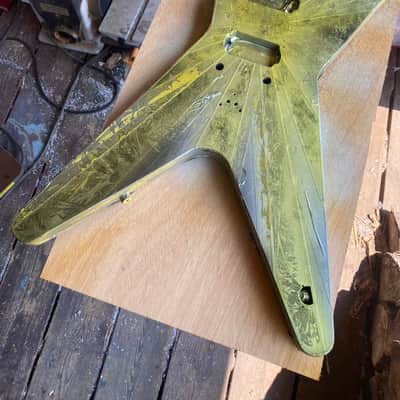 Dean Dimebag Darrell Pantera ML Limited Edition Black Gold Rising Sun Relic Custom Paint #3 image 12
