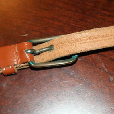 Vinatge Leather Guitar Strap image 7