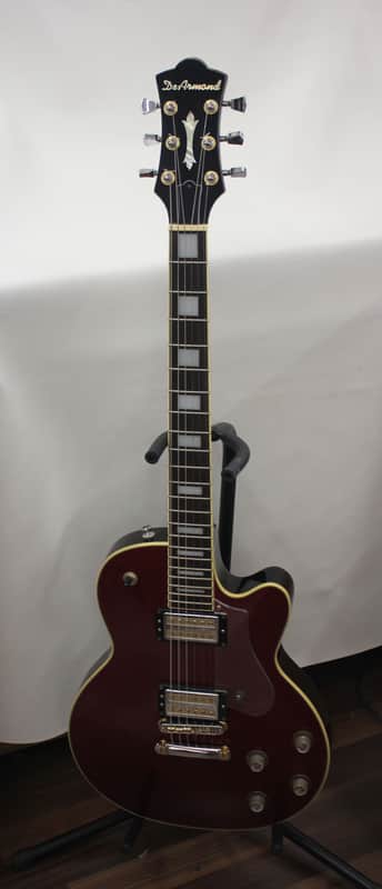 DeArmond M-77/M77 Bluesbird Electric Guitar, 2001, Candy Apple Red Metallic image 1