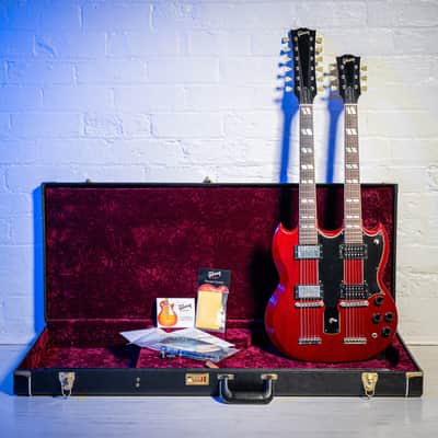 Gibson Custom Shop Jimmy Page EDS-1275 Twin Neck Led Zeppelin Ltd Edition Cherry 2008 image 2