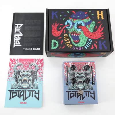 KHDK Totality Limited Edition Alessandro Venturella VMan Slipknot Signature Guitar/Bass Overdrive Pedal image 4