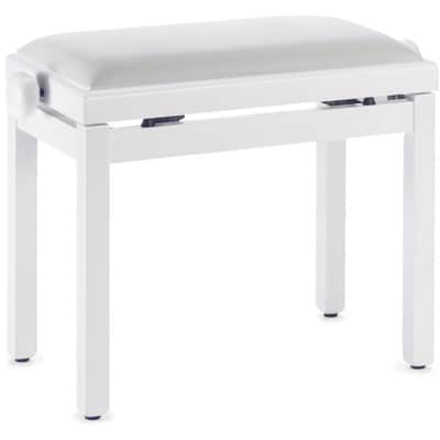 Stagg PB39 Oak Piano Bench with Velvet Set