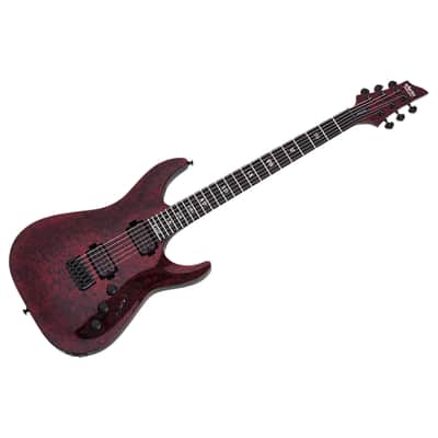 Apocalypse C-1 chevalet fixe - Red Reign Schecter image 1