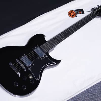 WASHBURN Idol Standard 160 Electric Guitar NEW Gloss Black w/ Light CASE -WIS160B image 3