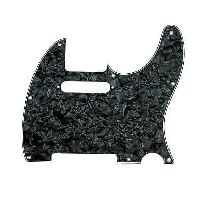 Fender Pickguard Telecaster 8-Hole Mount Black Pearl 4-Ply image 2