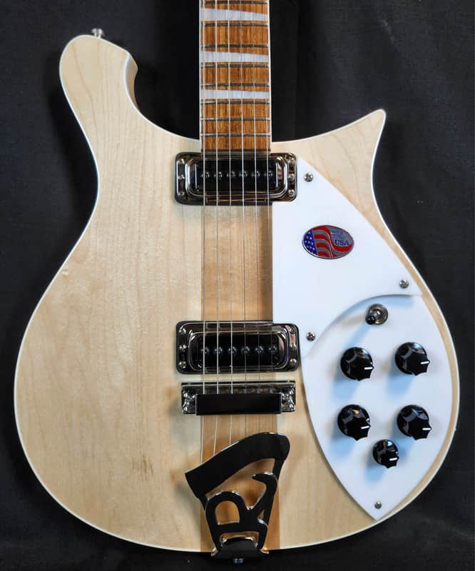 Rickenbacker 620 Maple Glo, Stereo, NEW Gotoh Tuners, Rosewood FB, HSC image 1
