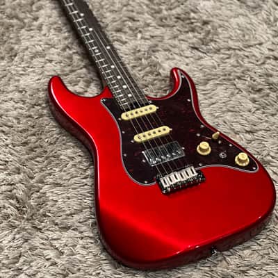Soloking MS-1 Classic MKII in Candy Apple Red with Roasted Neck and Rosewood FB image 1