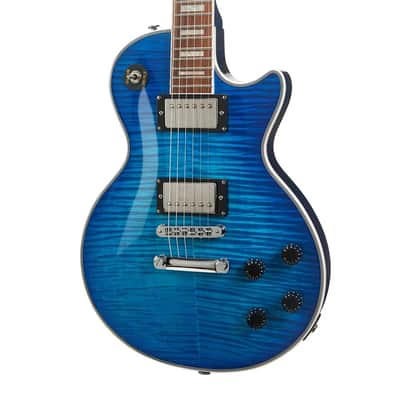 Chill Cat Limited Custom Ocean Blue Electric Guitar image 3