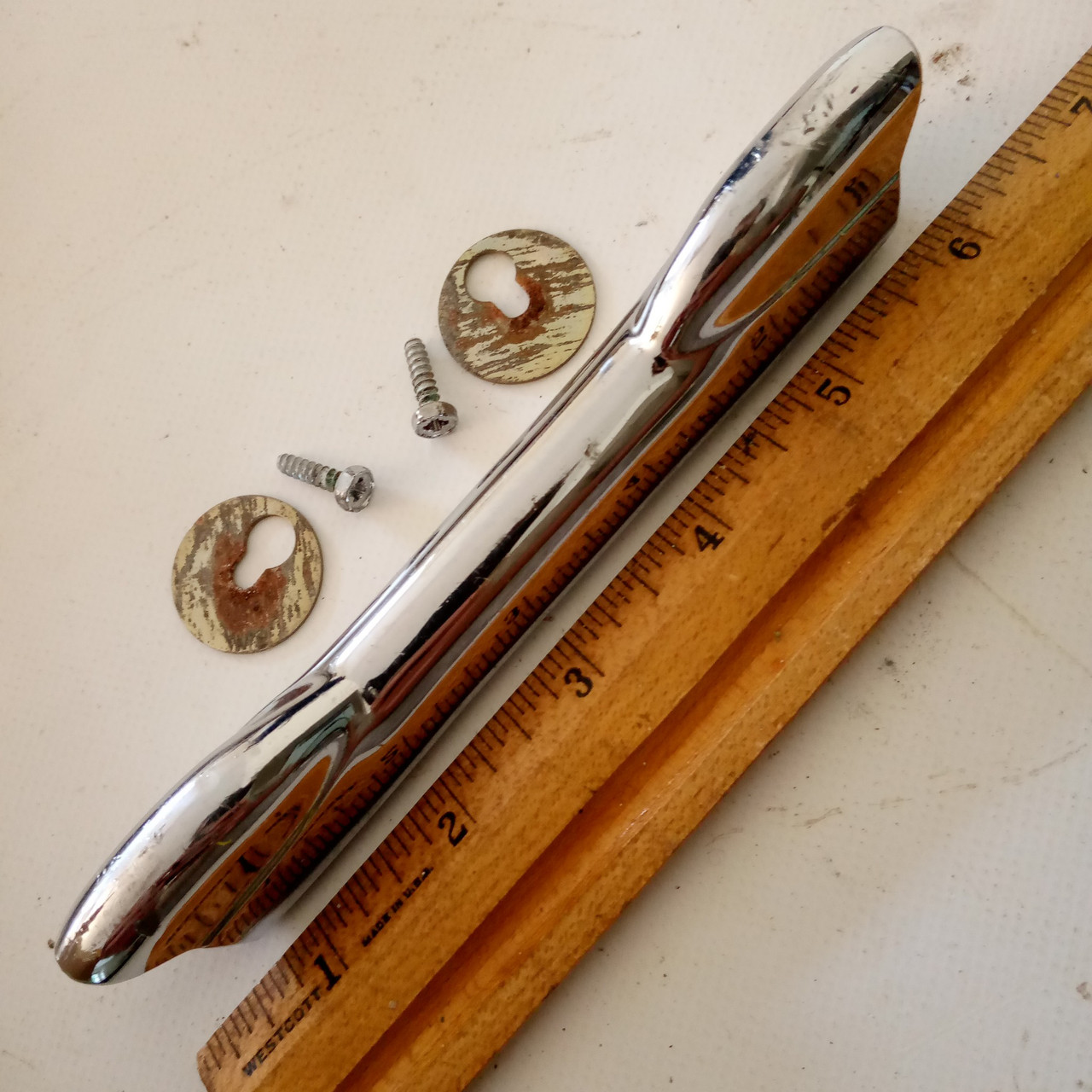 Premier 1+ Snare/Tom/Bass 2Hole 6"Drum Lug 843756 Chrome Vintage 70s-80s England — main photograph