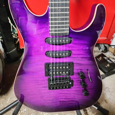 Fesley - FDK800 SuperStrat 2024 - Purple image 1