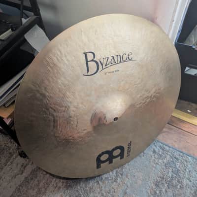 Meinl 20" Byzance Brilliant Heavy Ride Cymbal 2004 - Present Brilliant image 4