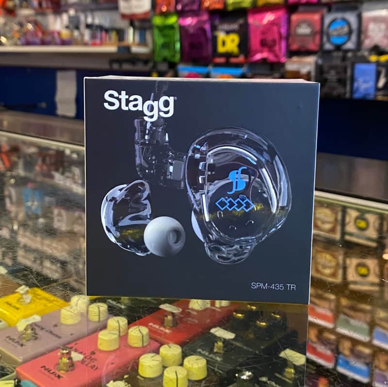 Stagg SPM-435 In-Ear Monitors 2020s - Clear image 1