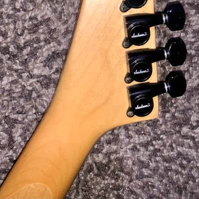1987 Charvel Model 4 HSS with Rosewood  Fretboard  Pearl White electric guitar made in japan kahler tremolo image 11