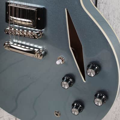 Epiphone Dave Grohl DG-335 Semi Hollow Electric Guitar Pelham Blue with Case image 7