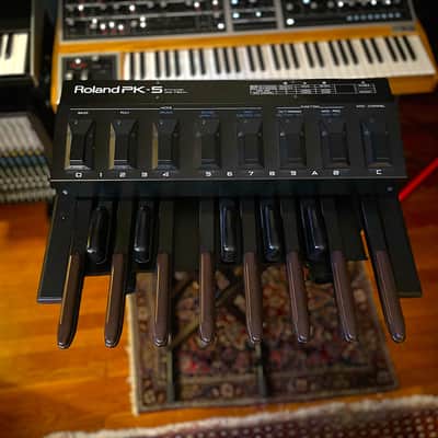 Roland PK-5 Dynamic MIDI Pedal Controller 1990 - 2005 - Black image 2
