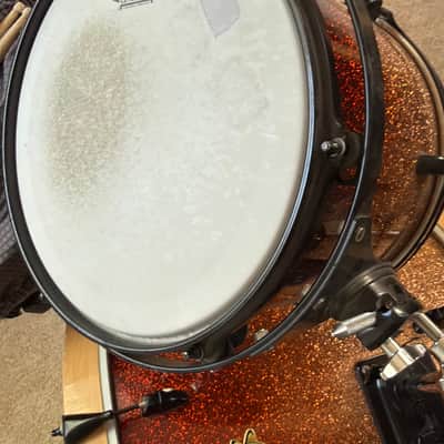 Peace  DNA Drum Kit- Orange Fade Sparkle image 9