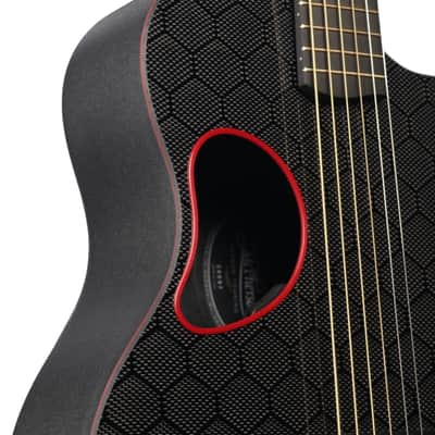 McPherson Carbon Fiber Touring Red Honeycomb Blackout Edition #20097 image 3