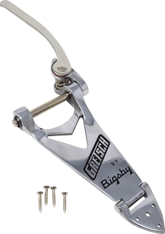 Bigsby Gretsch Branded Tailpiece Bigsby B6 Polished Aluminum