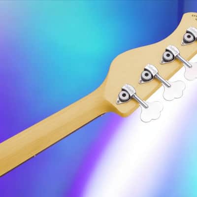 Sadowsky MetroExpress 21-Fret Vintage J/J Bass, Morado Fingerboard, 4-String - Solid Olympic White High Polish image 7