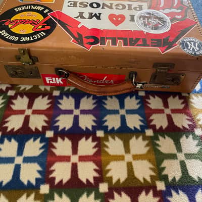 Self-Made Pedalboard with case - Light Brown/ Red image 4