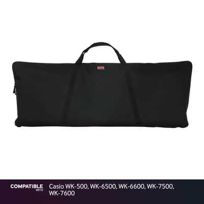 Gator Economy Keyboard Gig Bag for Casio WK-500, WK-6500, WK-6600, WK-7500, WK-7